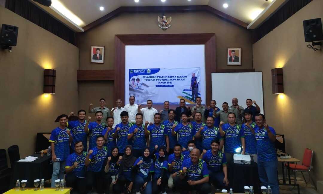 Dispora bareng PSTI Gelar Pelatihan Pelatih Sepak Takraw Tingkat Provinsi Jawa Barat
