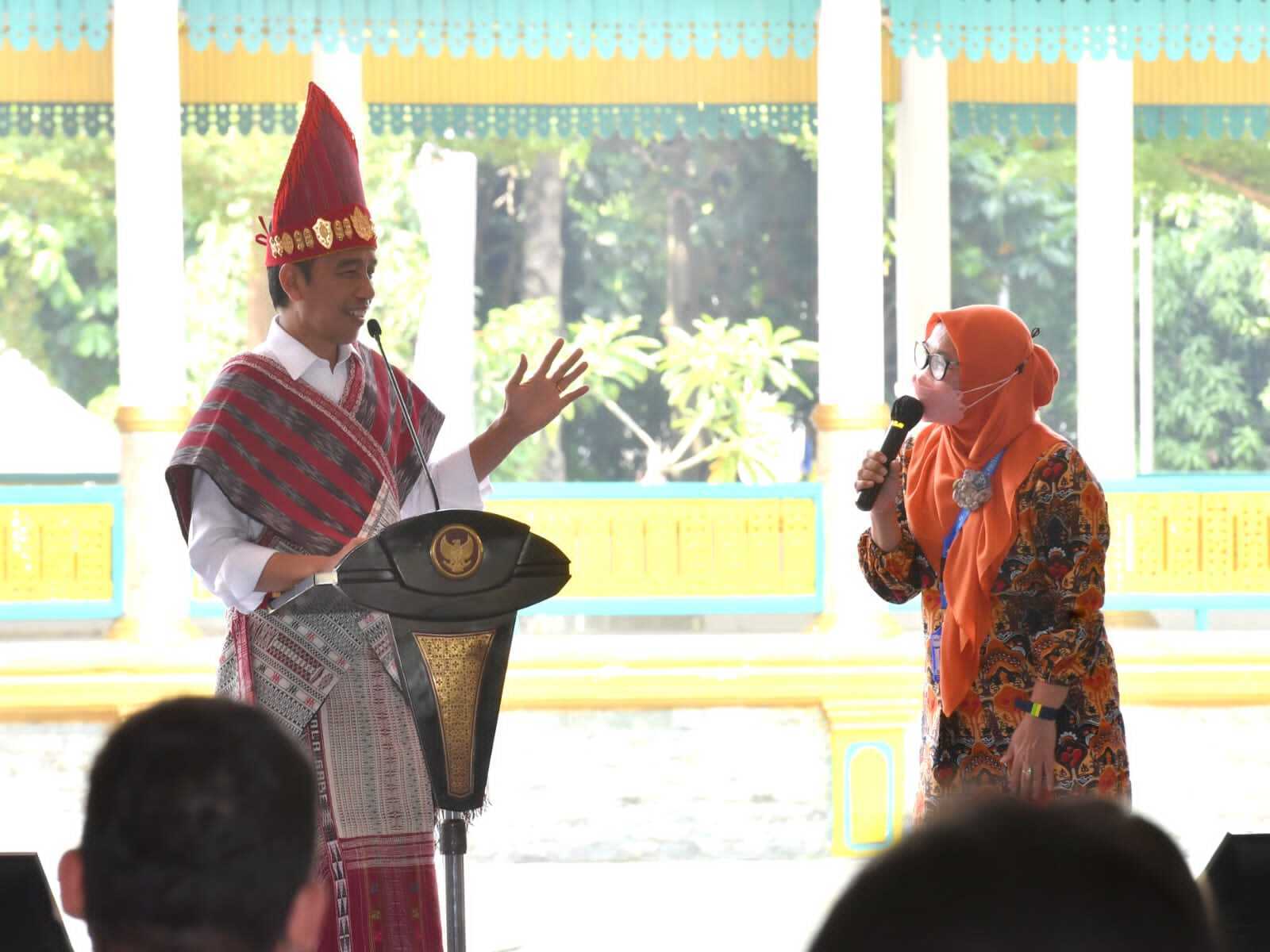 Presiden Jokowi Ajak Keluarga Tanami Pekarangan Sebagai Sumber Pangan Untuk Atasi Stunting