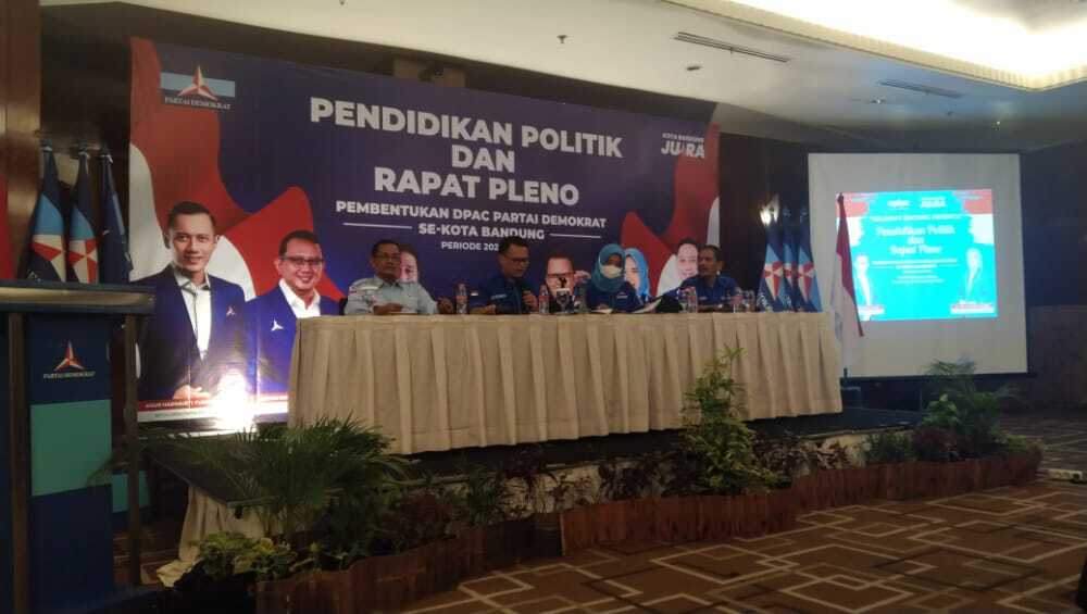 DPC Partai Demokrat Kota Bandung Gelar Rapat Pleno Pembentukan DPAC se-Kota Bandung