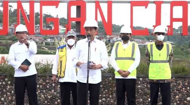 Jokowi Resmikan Bendungan Ciawi dan Sukamahi Bogor