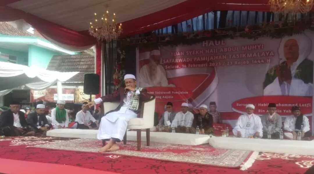 Haul Syekh Abdul Muhyi Pamijahan Bersama Habib Luthfi Bawa Angin Sejuk Jaga Ukhuwah Islamiah dan Wathoniah.