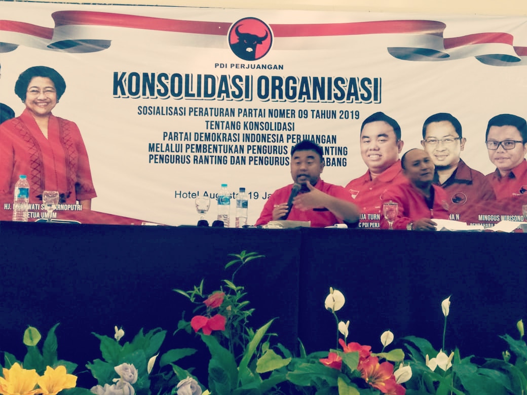 DPC PDI Perjuangan Kabupaten Garut Sosialisasikan PP No. 9 Tahun 2019