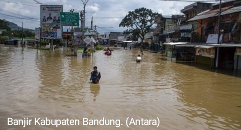 Banjir di Bandung, 81.088 Orang di Tengah Corona Jadi Korban