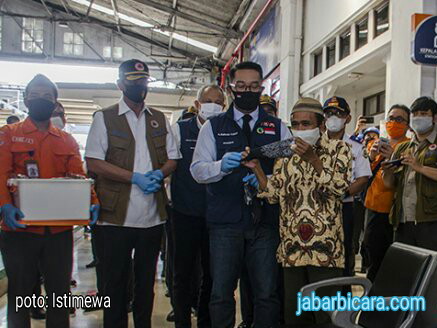 Kepala BNPB lakukan Kunjungan Kerja di Bandung.