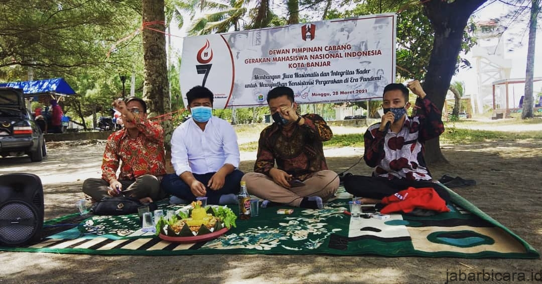 DPD GmnI Jabar bersama DPC GmnI Ciamis dan Banjar Siap Ekspansi Kaderisasi di Priangan Timur.