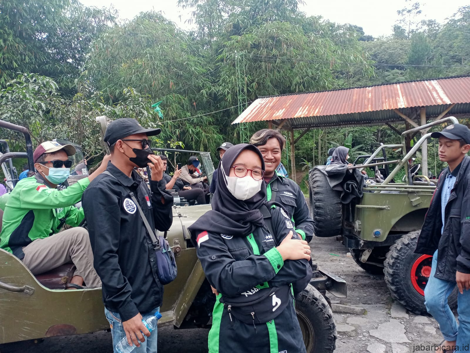 Srikandi Karina, Supir Adventure Gunung Merapi