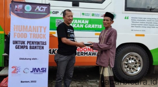 Kompak, JMSI Banten bersama ACT Salurkan Bantuan bagi Korban Gempa Pandeglang